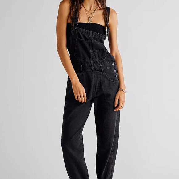 Free People Denim - NWT Free People We the Free Ziggy Denim Overalls Black size XL denim